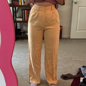 Orange Abercrombie trousers